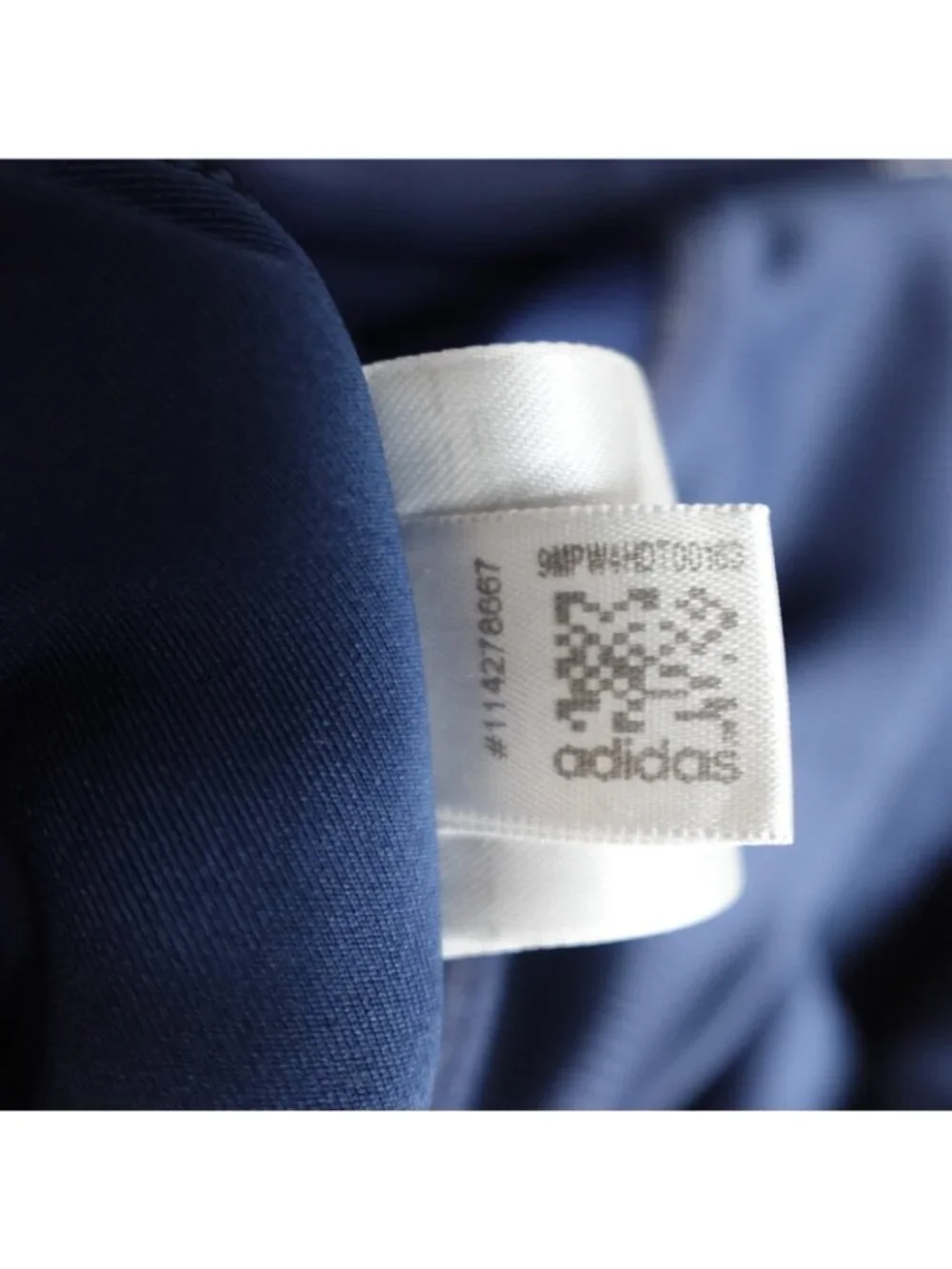 Adidas Stella McCartney Women's Jacket Medium Blue Full Zip Cropped Barricade